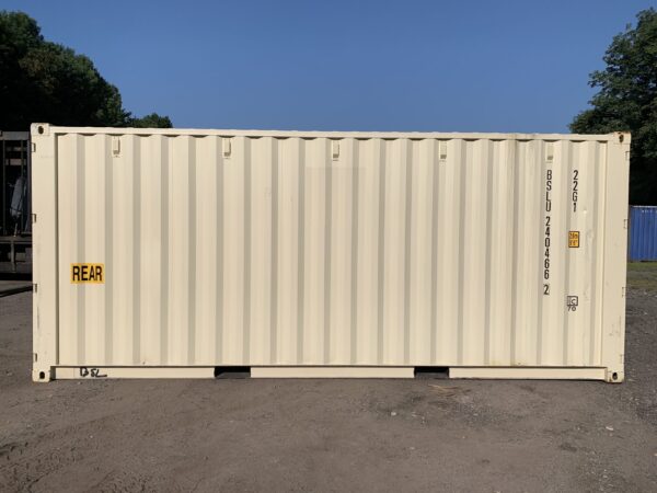 Container per spedizioni da 20 piedi - A tenuta di vento e acqua -BEIGE - Image 3