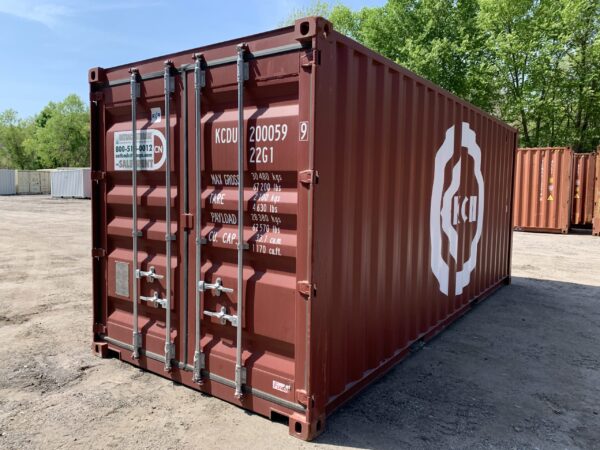 Nuovo container standard da 20' rosso - Image 20