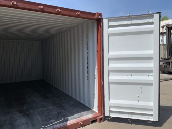 Nuovo container standard da 20' rosso - Image 12