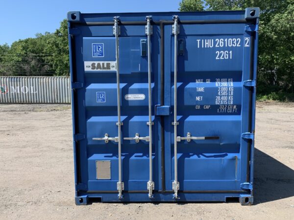 Nuovo container standard da 20' blu - Image 4