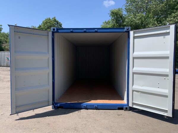 Nuovo container standard da 20' blu - Image 17