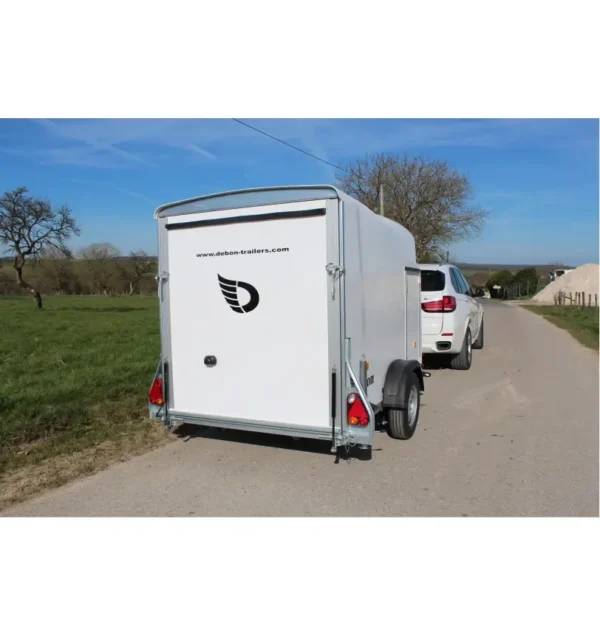 Rimorchio Debon Cargo 1300 Blue Pullman Sospensione Porta laterale - Image 10