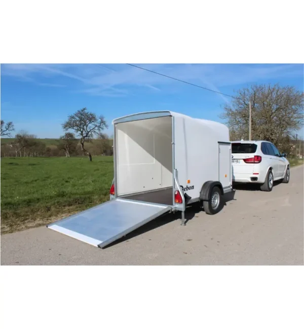 Rimorchio Debon Cargo 1300 Blue Pullman Sospensione Porta laterale - Image 11