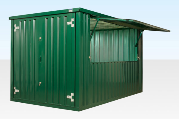 CHIOSCO PIATTO XL 4M (RAL6005) – VERDE