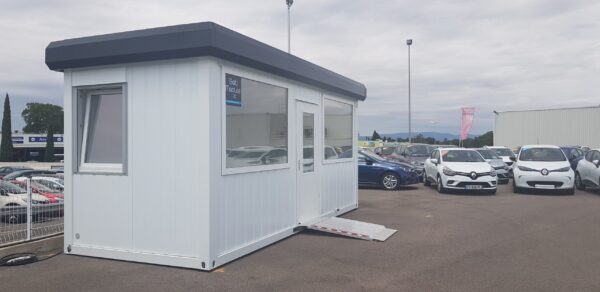 BATIMODULE 20′ Bureau semi vitré (360°) + Options